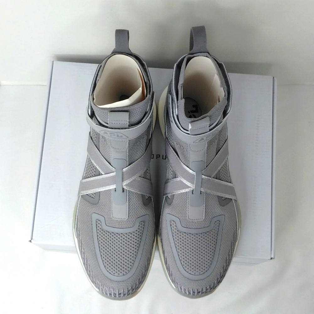 NIB APL Super Future Cement/Gunmetal/White Basketball Shoes Sneakers - Picture 5 of 7